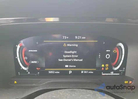 2025 Nissan Pathfinder Platinum из США, поврежденный, VIN 5N1DR3DK8SC218589